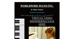 Desktop Screenshot of eastcoastpiano.com